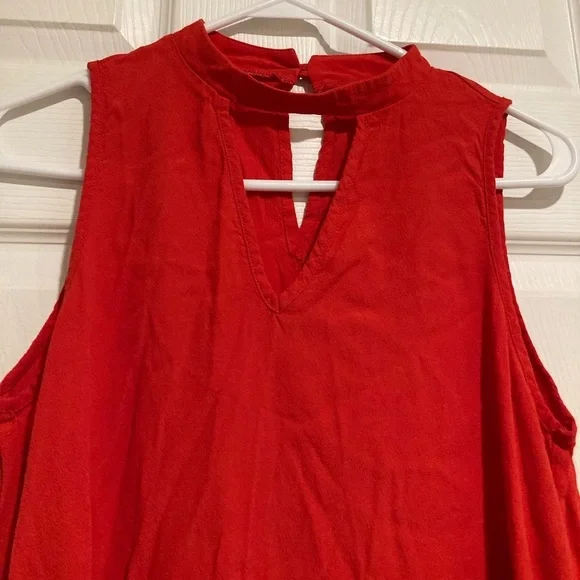 Women’s Mini Dress Red Sz Medium - Picture 5 of 8